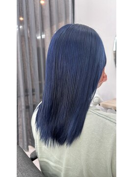 テーラヘアー 君津店(TELA HAIR) ネイビーブルー【TELA HAIR 君津店】