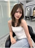 【杉本大地】韓国ヘア/オリーブグレージュ/レイヤーカット