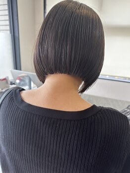 キャンディーエッグ(Candy egg)の写真/【前後ろ全方向から見ても美しいショート】様々な髪質でお悩みの方に一人ひとりに合ったスタイルをご提案！