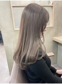 くすみベージュ☆ロングレイヤー