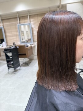 フレーム へアアンドトリートメント 天王寺北口店(FRAME) 酸性ストレート