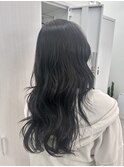 ロングレイヤー×透明感カラー