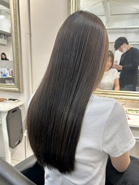 ソワンドゥブレスシエン 堀江店(soin de brace CIEN) 美髪×暗めカラー×髪質改善/黒髪/小顔【韓国堀江新町】