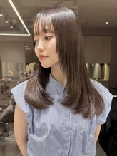 メゾンマイル 恵比寿(maison mile)&nbsp;グレージュカラー/髪質改善/美髪/暗髪/レイヤーカット[恵比寿駅]