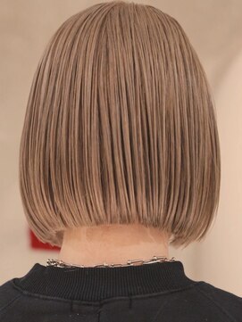 ハウ 心斎橋(how) ハイトーン×ミルクティーベージュ/夏ショートボブ