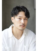 オルト(Altn)&nbsp;大人の波巻きスパイラルパーマミディアムロングメンズカットヘア