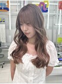 ヘーゼルナッツベージュ寒色ベージュミルクティーベージュ
