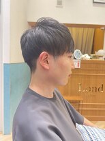 ロンド レグリーズ 立川(Lond leglise)&nbsp;men's/メンズ/ブルーブラック/フェザーパーマ/サーフカール/立川