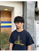 イロプラスソイ(iro + soi)&nbsp;無造作×脱力感！大人マッシュパーマ！　iro+soi オオミダ！