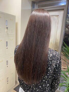 コトナ 越谷店 大人可愛い|透明感|ココアブラウン×ロングヘア【越谷】