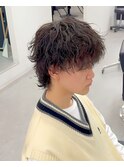 波巻きスパイラルパーママッシュウルフ