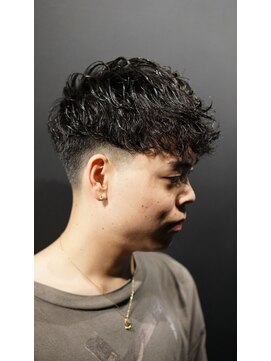 銀座 シノ 灯(shino HANARE) マッシュパーマ