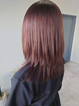 サロン(CI'SALON) 大人女子縮毛矯正と暗くならない白髪染め