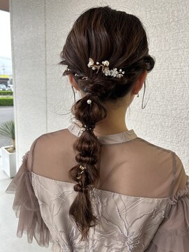 ビューティーワークスループライン(beautyworks LoopLine) ヘアセット(編みおろし)