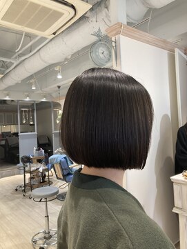 シェノン 赤羽店(CHAINON) 切りっぱなしボブ赤羽美容院2026トレンドスタイル