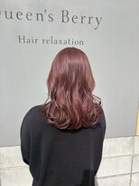 ヘアリラクゼーション クインズベリー(Hair Relaxation Queen's Berry) 秋カラー11.14デザインカラー