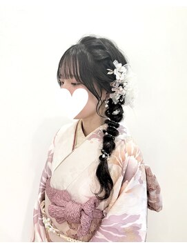 ヘア ポジション HAIR Position 本荘店 サイド編みおろし