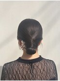 おしゃれタイトシニヨン