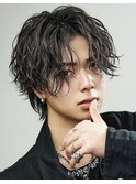 MEN’S HAIR/サーフカール/刈り上げセンターパート/札幌