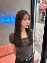 ロンドポレール 北千住(Lond polaire)&nbsp;韓国レイヤー韓国ボブミルクティーベージュラベンダーグレージュ