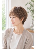 レターズ(Letters) Letters ミセス ショートスタイル ハイライト