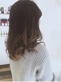 ミディアムヘアーグラデーション