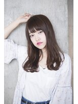 サロンドミルク 原宿(salon de MiLK)&nbsp;【salon de MiLK 原宿】斜めバング×マーメイドアッシュ