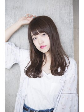 サロンドミルク 原宿(salon de MiLK) 【salon de MiLK 原宿】斜めバング×マーメイドアッシュ