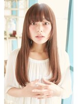 姫カット　大人かわいい　大人ロング