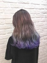 アンククロス 表参道(ANKH CROSS)&nbsp;グレージュ裾ブルー