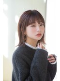 【Ｕｎａｍｉ　島田梨沙】　切りっぱなし×外はねお洒落ボブ☆
