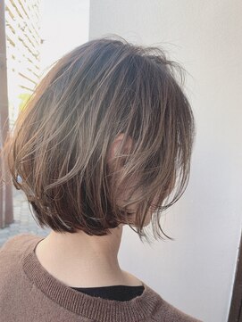 ヘア ケア ディエイチケー(HAIR CARE DHK) 丸みショートボブ