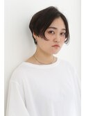大人かわいい/西宮/小顔/ハンサムショート/きりっぱなしボブ