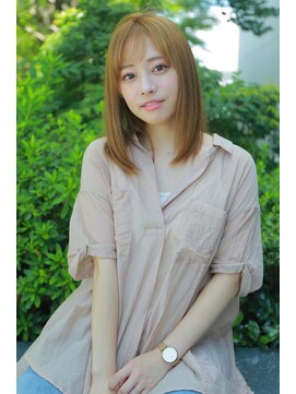 サイン ヘア イノベーション(sign HAIR INNOVATION) 大人かわいい　小顔　ふんわり　ストレート