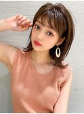 松宮錦糸町/モカベージュ/ココアベージュ/ゆるふわ/シアーカラー