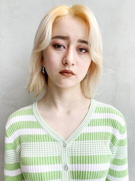 アルバム 銀座(ALBUM GINZA) ナチュラルボブ_セシルカットココアブラウン_7811