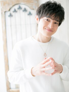 メンズヘア ビーセカンド 草加店(MENS HAIR B-2) 万能♪ダークアッシュビジカジショートJ