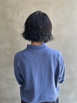 アマーク(a mark) 【能田 花音】ミニボブパーマ