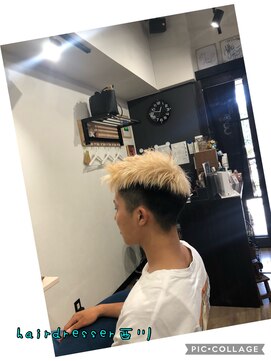 ポノ(RE:PONO) ダブルブリーチ+ツーブロックカット