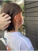 インナーカラーオレンジ