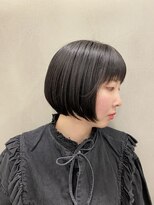 ヘアサロン ムク(HAIR SALON.MuKu)&nbsp;丸みのボブ・ぱつっとボブ・暗髪ボブ