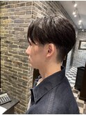 オイルでナチュラルセンターパート