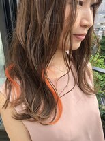 メロウ 神戸三宮(mellow) インナーカラー / オレンジ