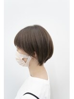 ビーヒアナウ N゜03 金沢駅西店(BE HERE NOW)&nbsp;30代40代50代◎大人ナチュラルショートボブ