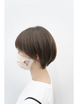 ビーヒアナウ N゜03 金沢駅西店(BE HERE NOW) 30代40代50代◎大人ナチュラルショートボブ