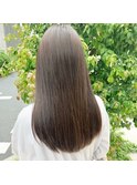 王道ナチュラルベージュ×透明感カラー