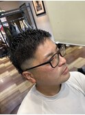 スキンフェード形状記憶パーマ