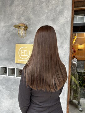 エン(En.) ロング×柔らかブラウン