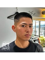 エーピーティートアウエスト(APT. TOR WEST)&nbsp;buzz fade lineart