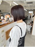 ダークブラウン☆ボブ